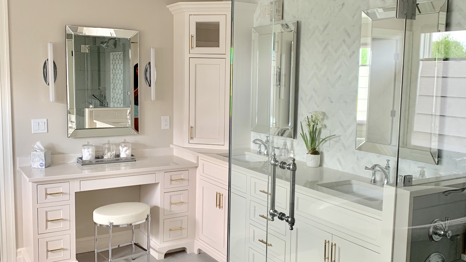 Banner image of our bathroom remodeling work.