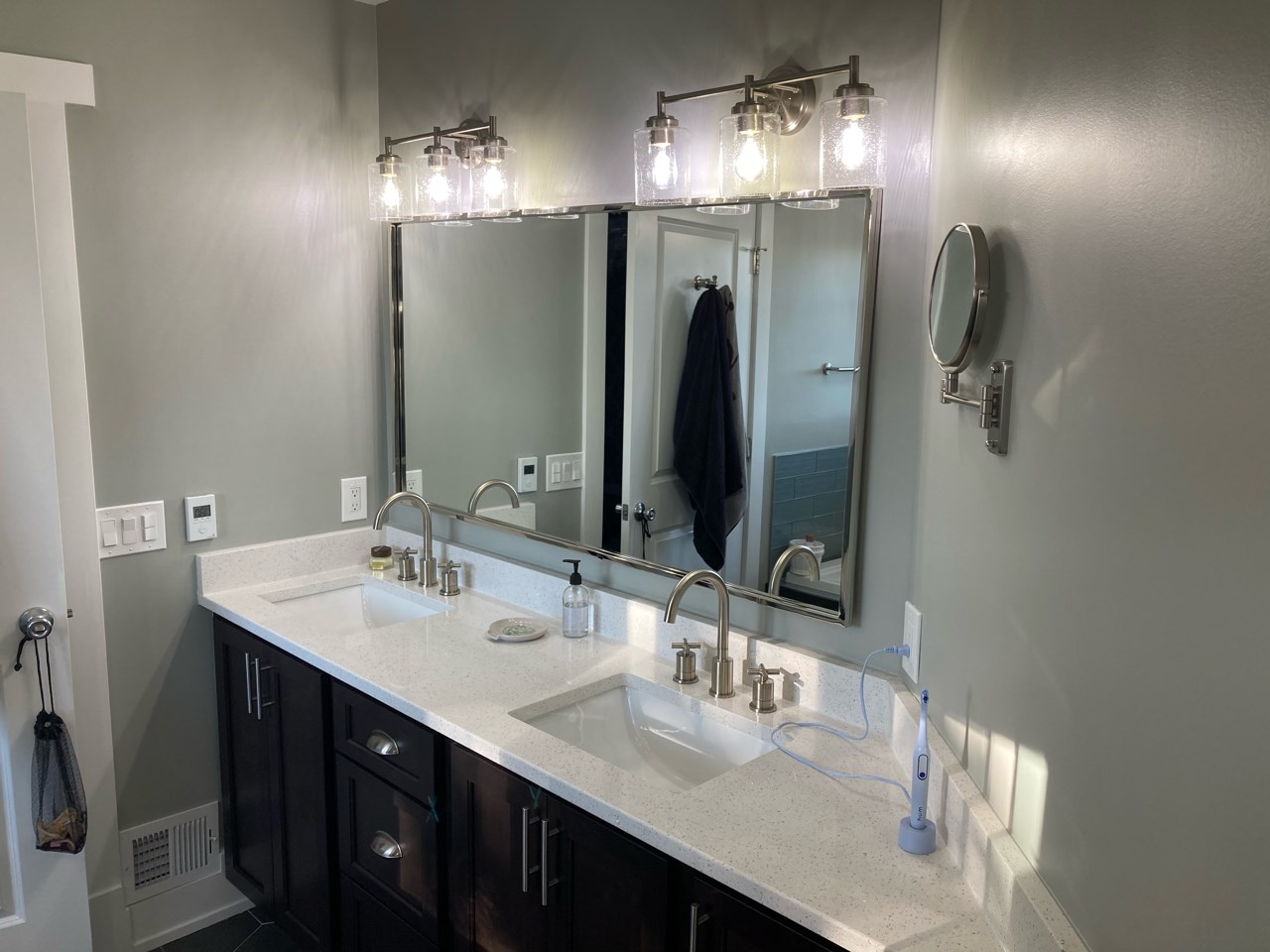 Sleek Master Bathroom Remodel in Clinton Twp.